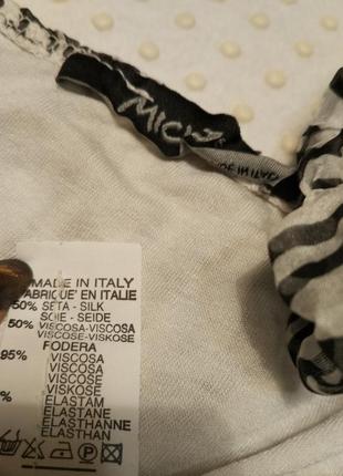 Италия фабричная,блуза с натуральным шёлком2 фото
