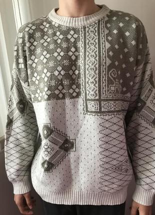 Мужской тёплый свитер emilio nandini