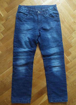 Термо джинсы 134 см3 фото
