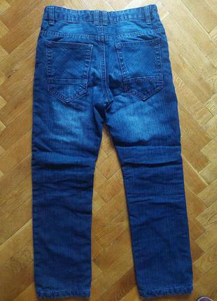 Термо джинсы 134 см4 фото