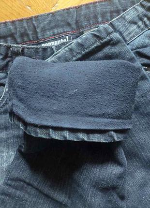Термо джинсы 134 см5 фото