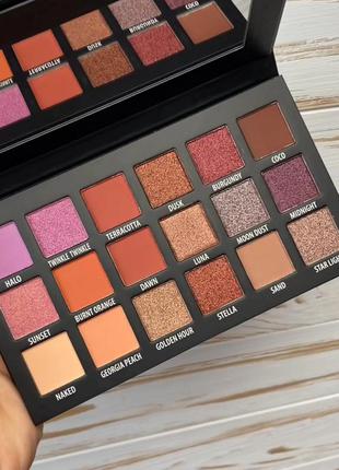 Палетка теней kab cosmetics day + night eyeshadow palette