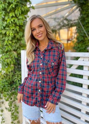 Сорочка в клітку