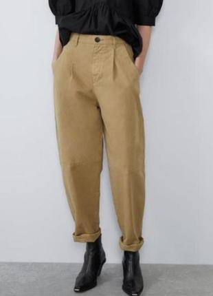 Отличные брюки slouchy zara1 фото