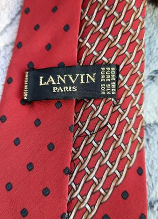 Шёлковый галстук lanvin4 фото