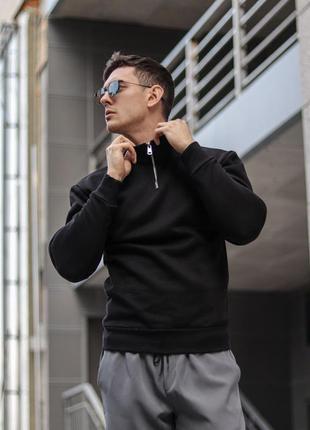 Свитшот на замочке, батник утеплённый