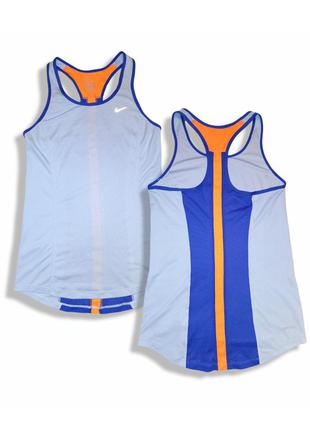 Майка спортивная nike dri-fit вставка сетка полоска оригинал