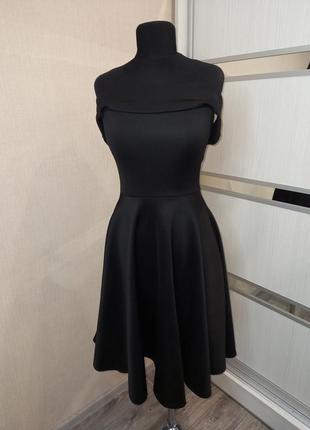 Шикарное нарядное платье со спущенными плечами 🖤2 фото