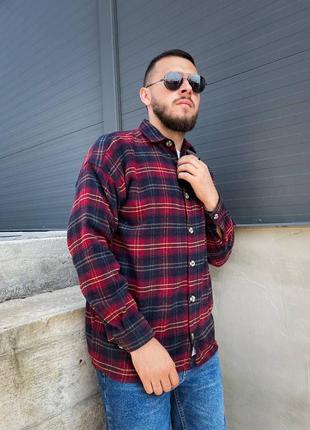 Рубашка байковая оверсайз