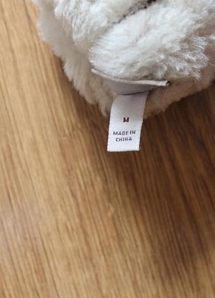 Женские теплые перчатки кожа шерсть овец ugg размер м
