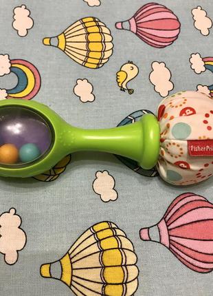 Брязкальце слюнопоглинаюча веселі маракаси fisher-price4 фото