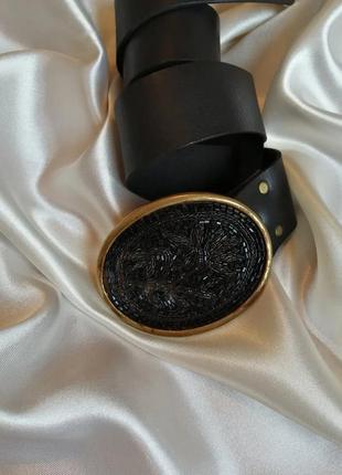 Шикарний вінтажний ремінь #mustang