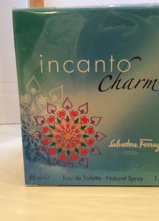 Salvatore ferragamo incanto charms туалетна вода для жінок 50 мл нова в упаковці