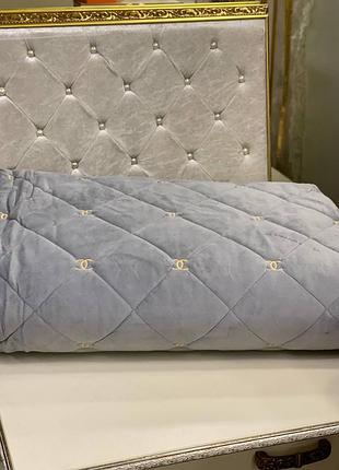 🍂акция!🍂 покрывало-плед с вышивкой  размер :200*230 см