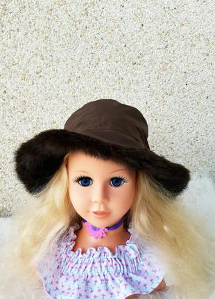 Теплая панама caro