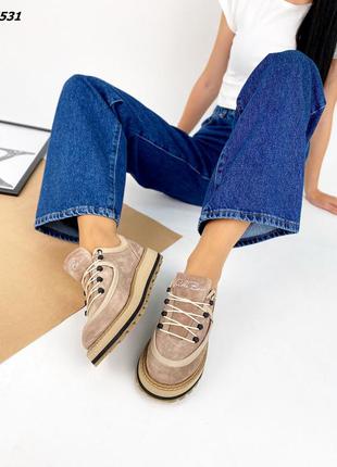 Жіночі кросівки з натуральної замші 2021