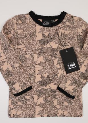 Хлопково-шерстяная кофточка на 18 мес