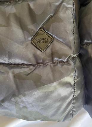 Фирменная стильная качественная натуральная ультралегкая куртка пуховик4 фото