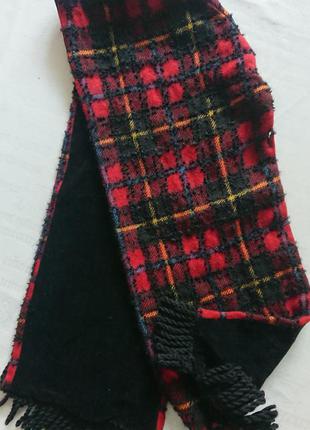 Интересный теплый шарф-капюшон на подкладке из велюра4 фото