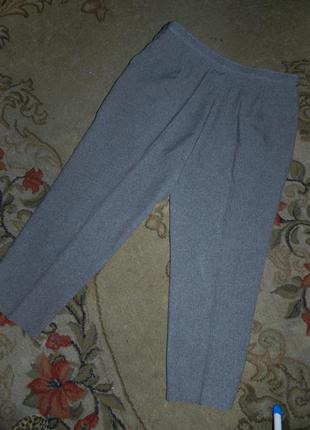 Элегантные,укороченные,зауженные,офисные брюки-капри,большого размера,батал,damart4 фото