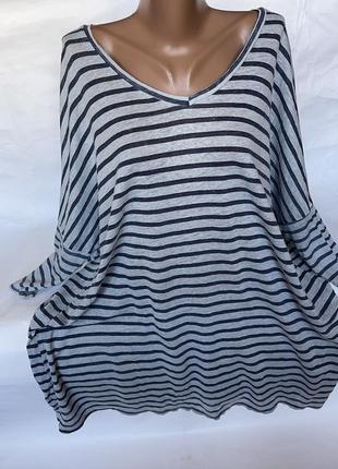 Стильне плаття футболка італія , льон 100%