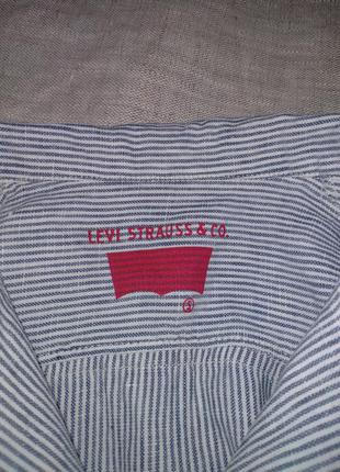 Женская льняная блуза безрукавка от levi's3 фото
