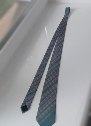 Клетчатый галстук jean patou1 фото
