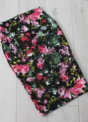 Красива, щільна квіткова спідниця papaya