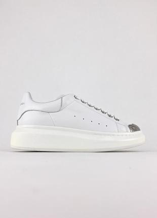 Alexander mcqueen white metal наложенный платеж1 фото