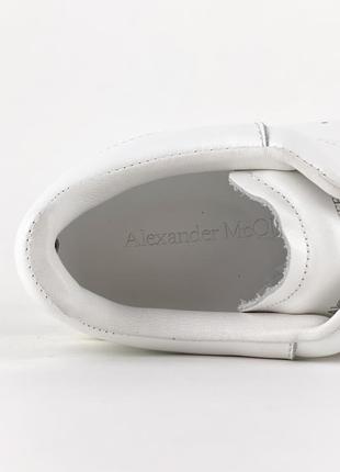 Alexander mcqueen white metal наложенный платеж8 фото