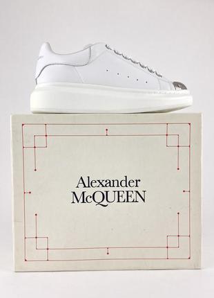 Alexander mcqueen white metal наложенный платеж10 фото