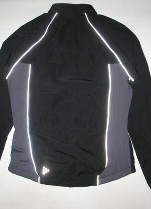 Велокуртка craft 2in1 run bike jacket lady (размер l)3 фото