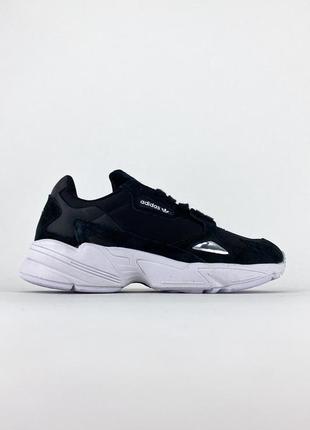 Adidas falcon black white наложенный платеж1 фото