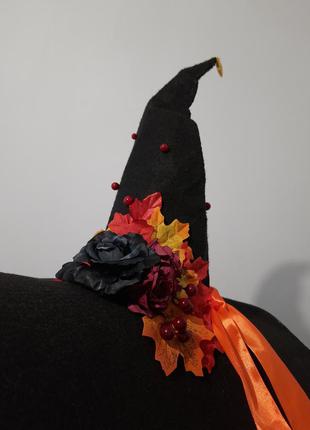 Шляпа ведьмы на хеллоуин, фотосессию4 фото