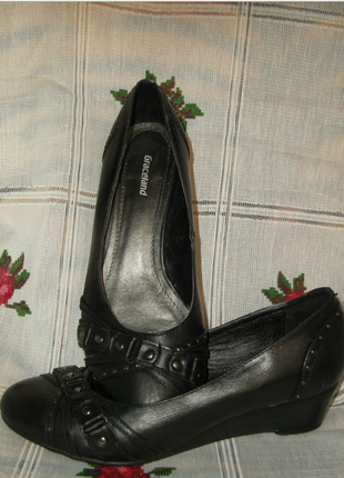 Туфли черного цвета,100%кожа,"graceland"р.38,260грн.2 фото