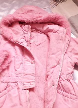 Куртка демисезонная на девочку 4-5 лет2 фото