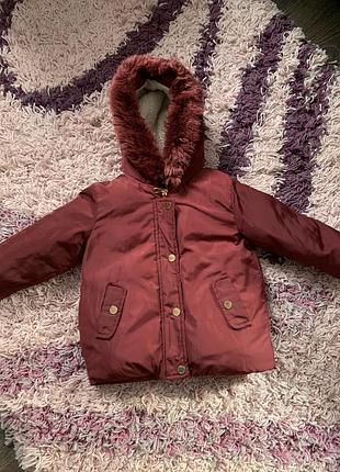 Курточка від зари розмір 92