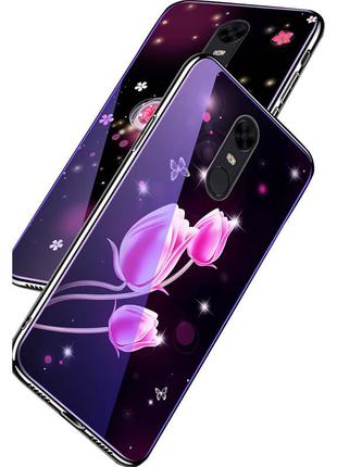 Tpu+glass чохол fantasy з глянцевими торцями для xiaomi redmi 8a4 фото