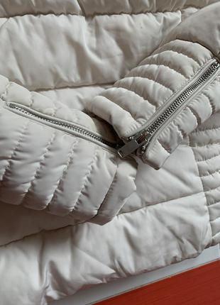 Шикарная стеганая теплая куртка пуховик zara5 фото