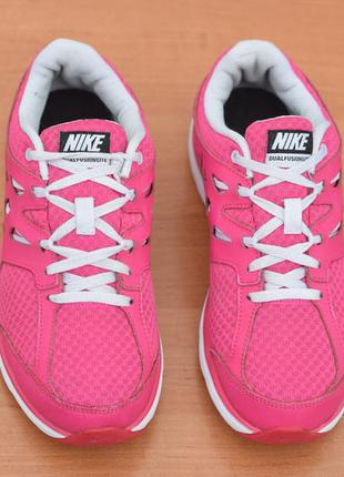 Рожеві жіночі бігові кросівки nike dual fusion lite, 38 розмір. оригінал8 фото