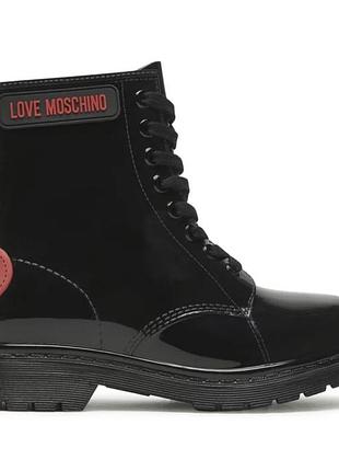 Гумові чобітки love moschino❤️