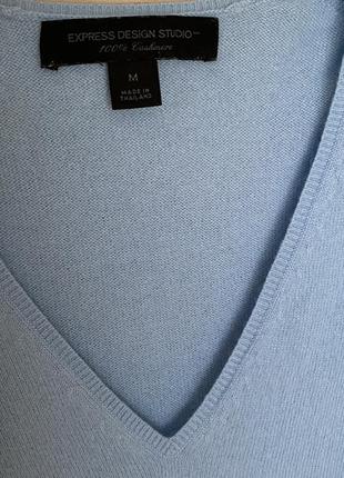 Кашемировый пуловер премиум класса размер s 5