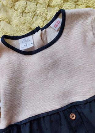 Нарядное платье  zara  98 см 6