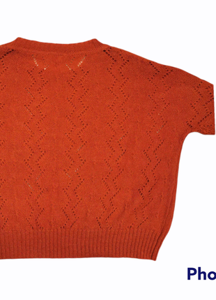 Мохеровый джемпер шерстяной свитер вязаный ажурный sweewe мохер шерсть оверсайз4 фото
