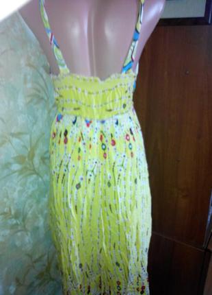 Платьев пол желтое 4