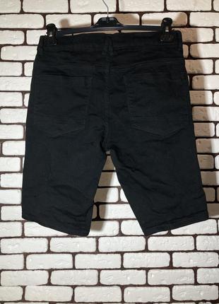 Чёрные , рваные шорты denim & co.2 фото