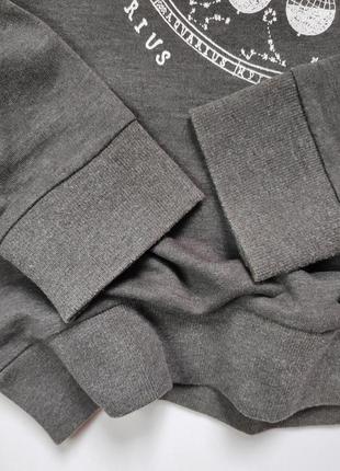 Свитшот серый джемпер кофта h&m divided5 фото