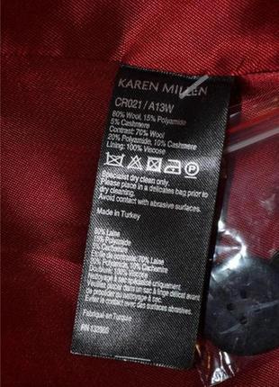 Пальто в клетку karen millen.5 фото