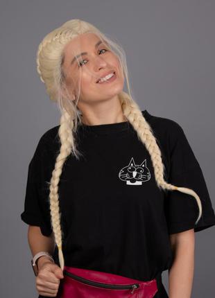 Парик блонд женский длинный с косичками на сетке из термоволос3 фото
