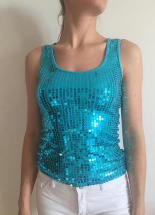 Майка в паєтки